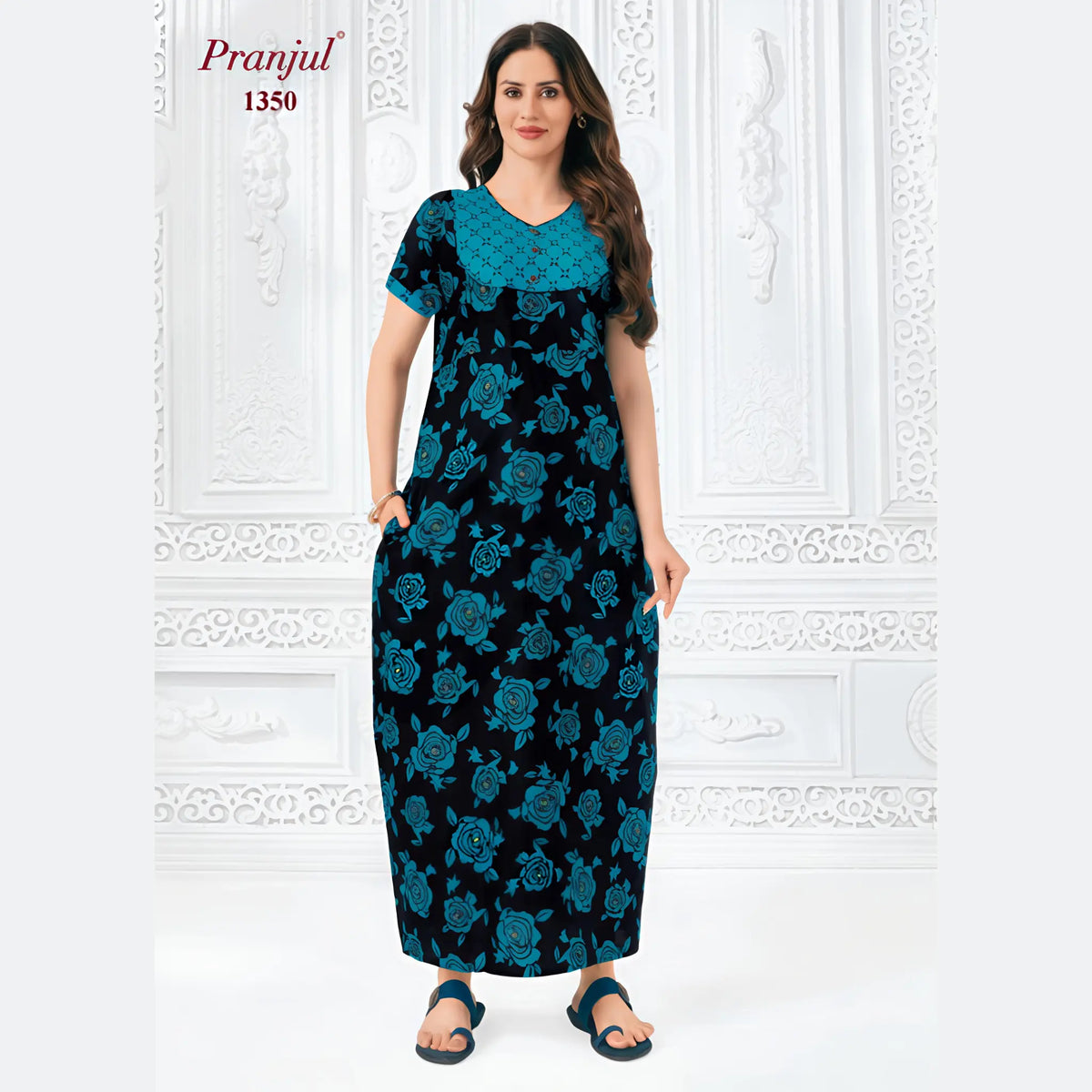 Pranjul Cotton Nighty 1350 Main image