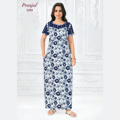 Pranjul Cotton Nighty 1353