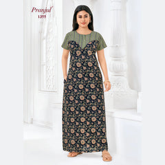 Pranjul Cotton Nighty 1355