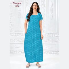 Pranjul Cotton Nighty 1356