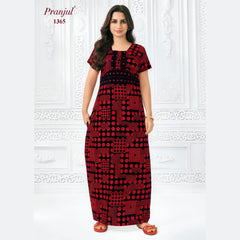 Pranjul Cotton Nighty 1365