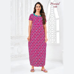 Pranjul Cotton Nighty 1368