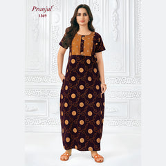 Pranjul Cotton Nighty 1369