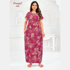 Pranjul Cotton Nighty 1401