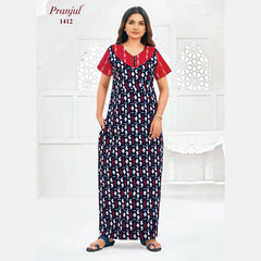 Pranjul Cotton Nighty 1412