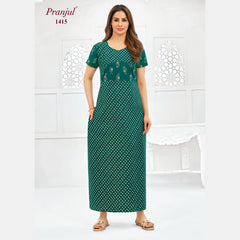Pranjul Cotton Nighty 1415