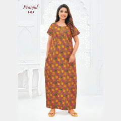 Pranjul Cotton Nighty 1423