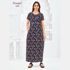 Pranjul Cotton Nighty 1424
