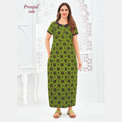 Pranjul Cotton Nighty 1428