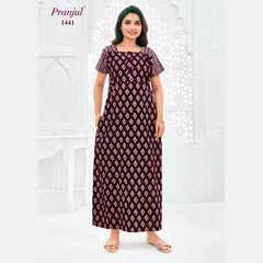 Pranjul Cotton Nighty 1441
