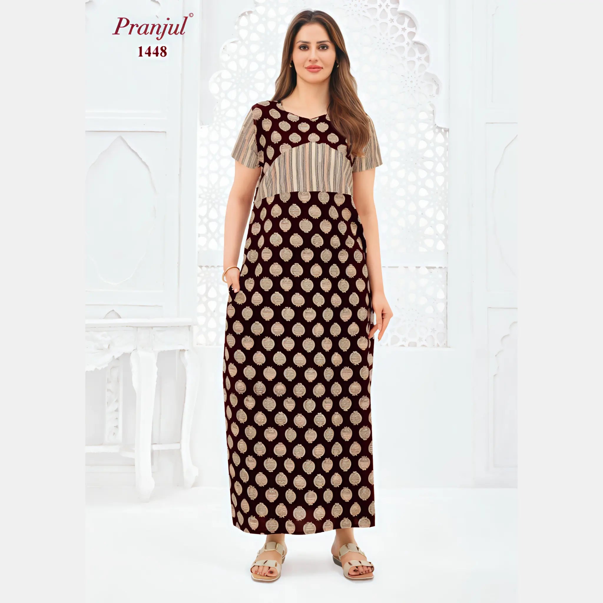 Pranjul Cotton Nighty 1448 Main image