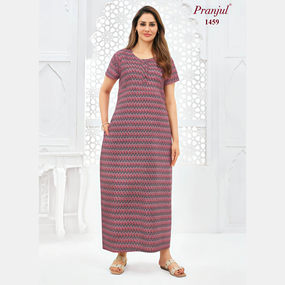 Pranjul Cotton Nighty 1459 Main image