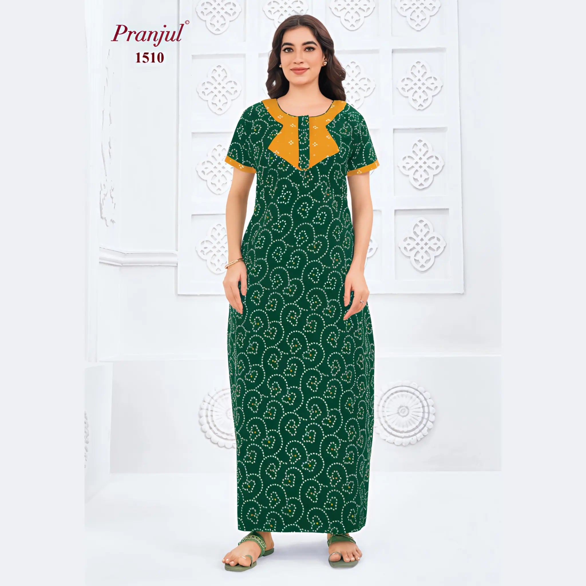 Pranjul Cotton Nighty 1510
