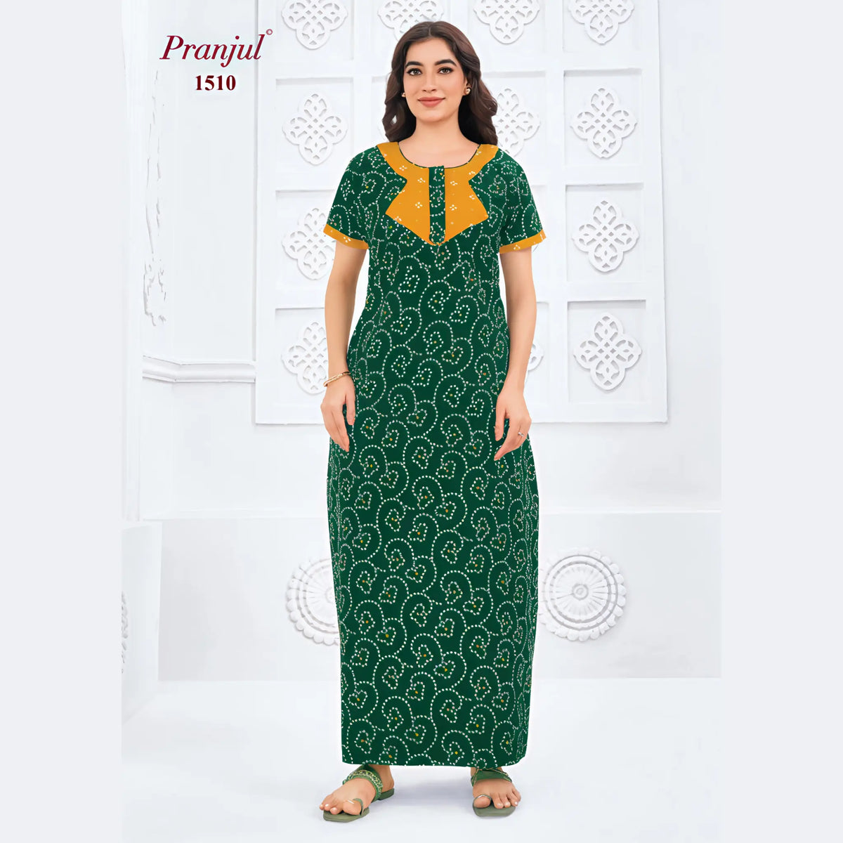 Pranjul Cotton Nighty 1510