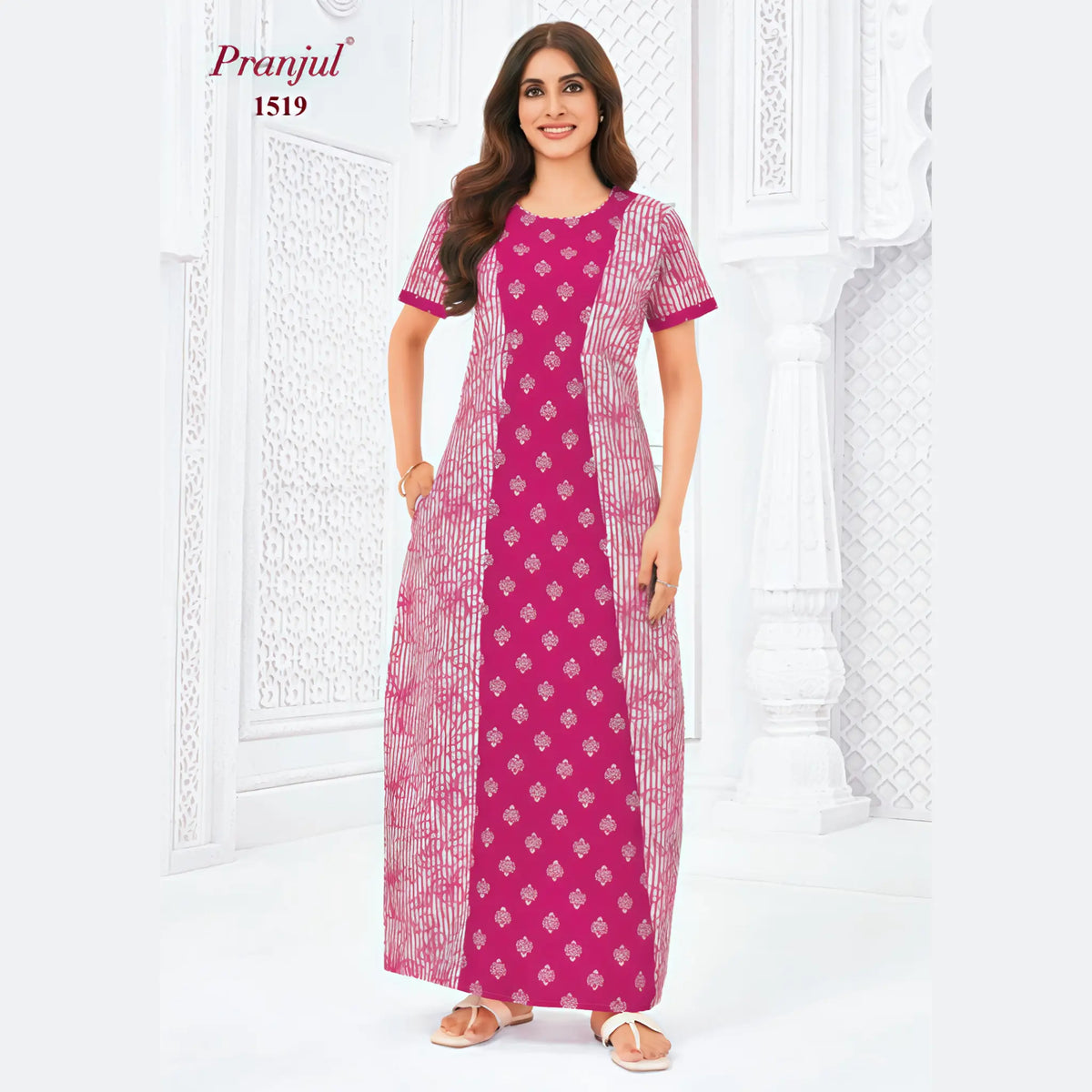 Pranjul Cotton Nighty 1519 Main image