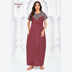 Pranjul Cotton Nighty 1531