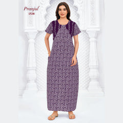 Pranjul Cotton Nighty 1538