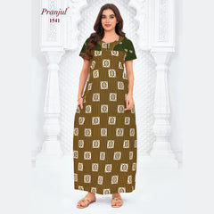 Pranjul Cotton Nighty 1541