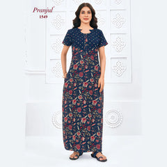 Pranjul Cotton Nighty 1549