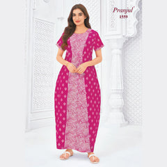 Pranjul Cotton Nighty 1559