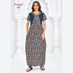 Pranjul Cotton Nighty 1562