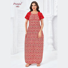 Pranjul Cotton Nighty 1563