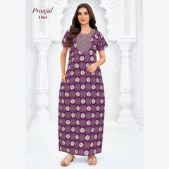 Pranjul Cotton Nighty 1564