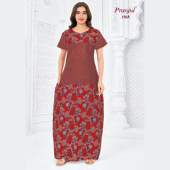 Pranjul Cotton Nighty 1565