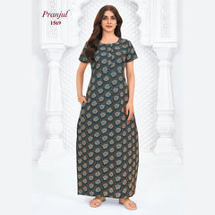 Pranjul Cotton Nighty 1569