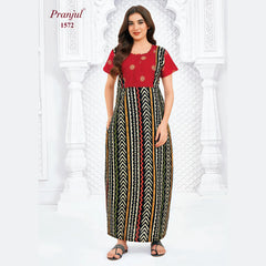 Pranjul Cotton Nighty 1572