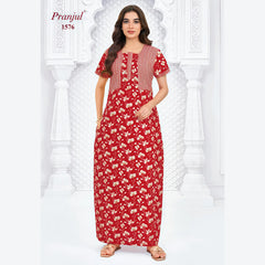 Pranjul Cotton Nighty 1576