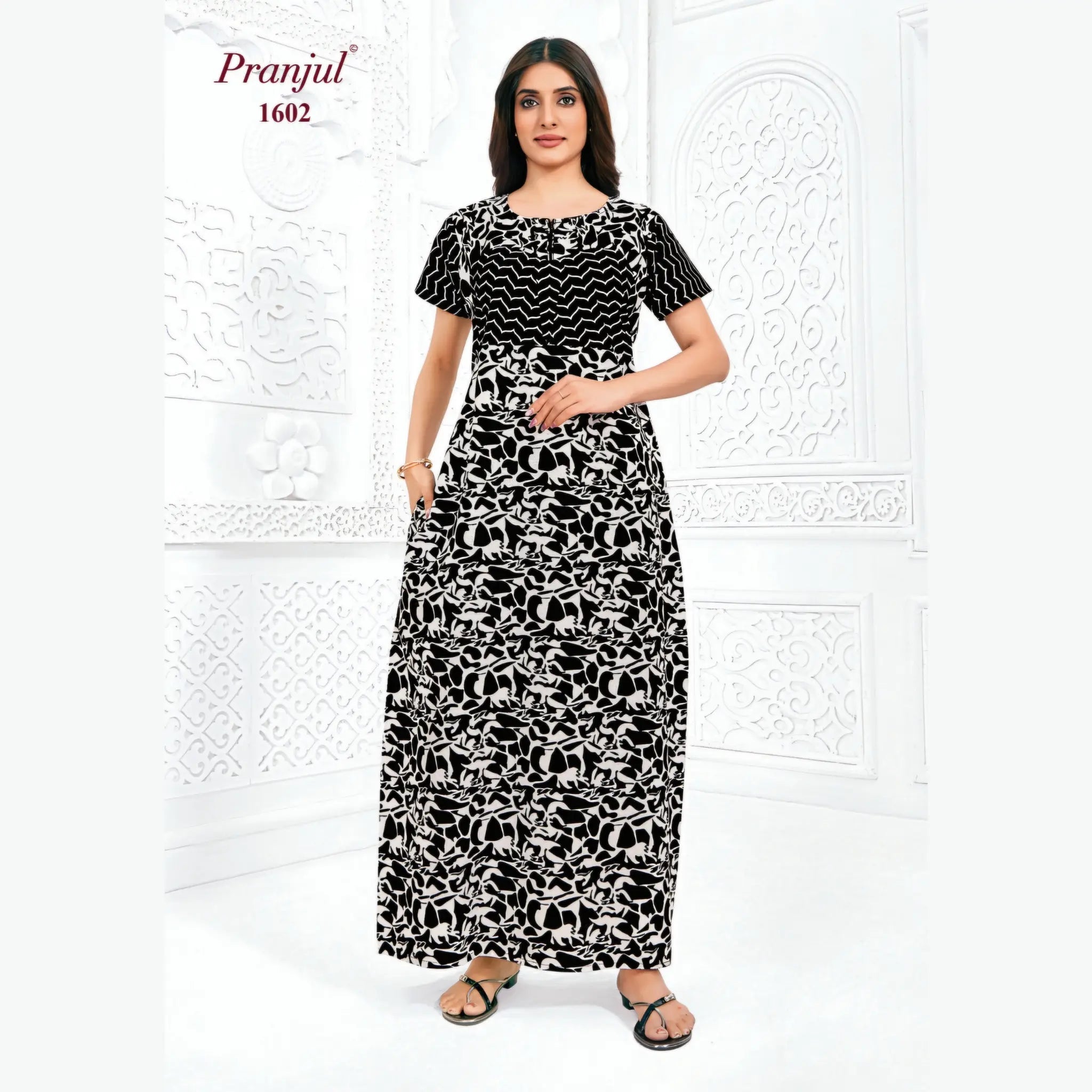 Pranjul Cotton Nighty 1602 Main image