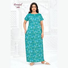 Pranjul Cotton Nighty 1603