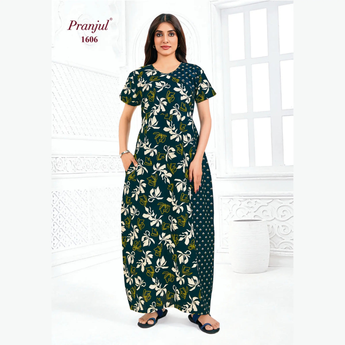 Pranjul Cotton Nighty 1606 Main image