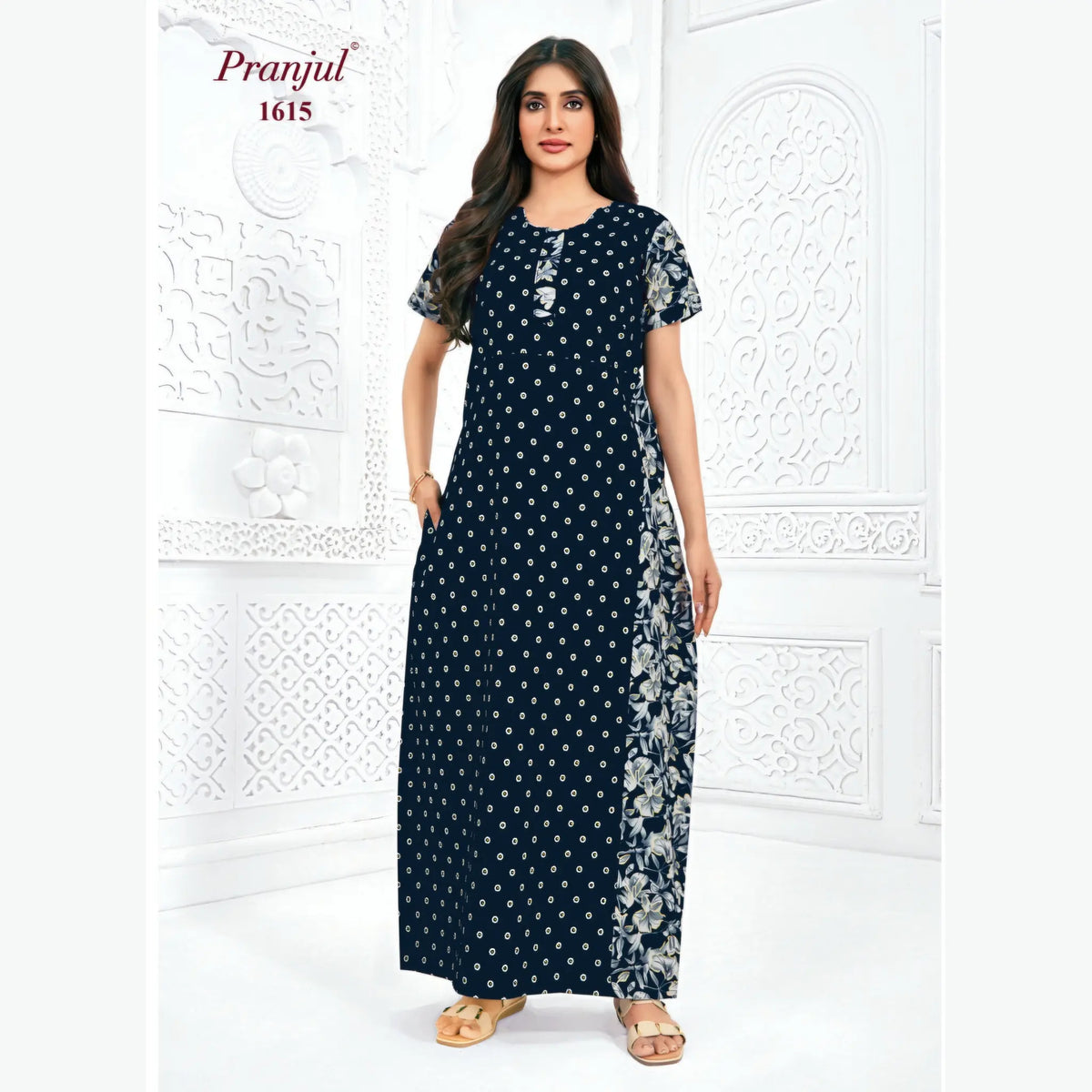 Pranjul Cotton Nighty 1615 Main image