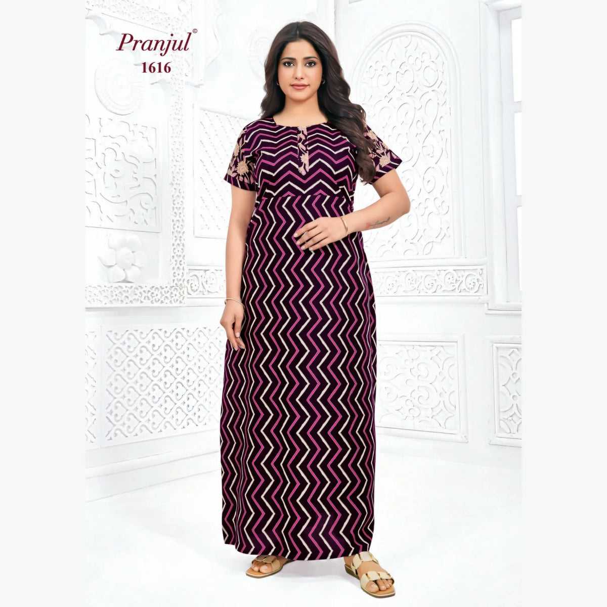 Pranjul Cotton Nighty 1616 Main image