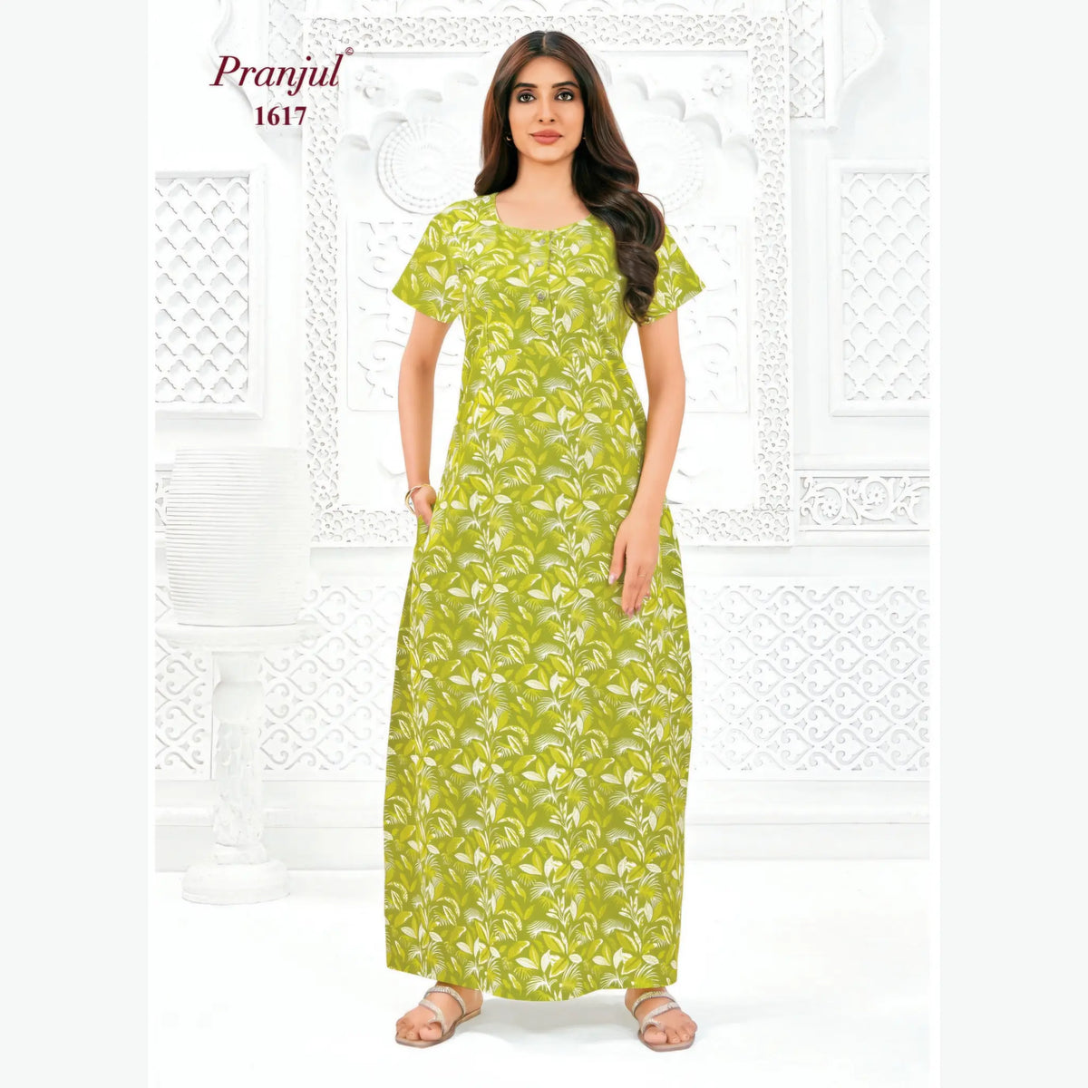 Pranjul Cotton Nighty 1617
