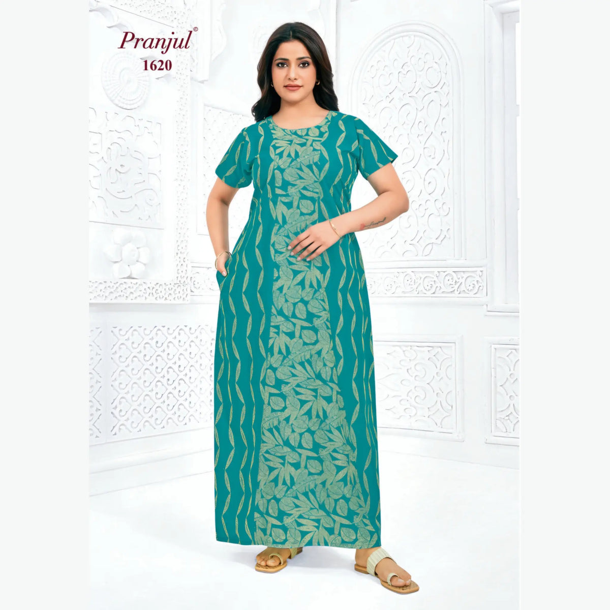 Pranjul Cotton Nighty 1620