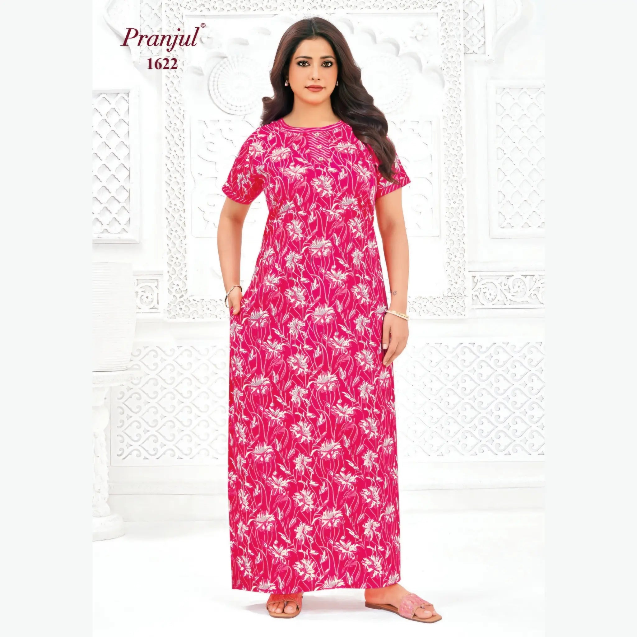 Pranjul Cotton Nighty 1622 Main image