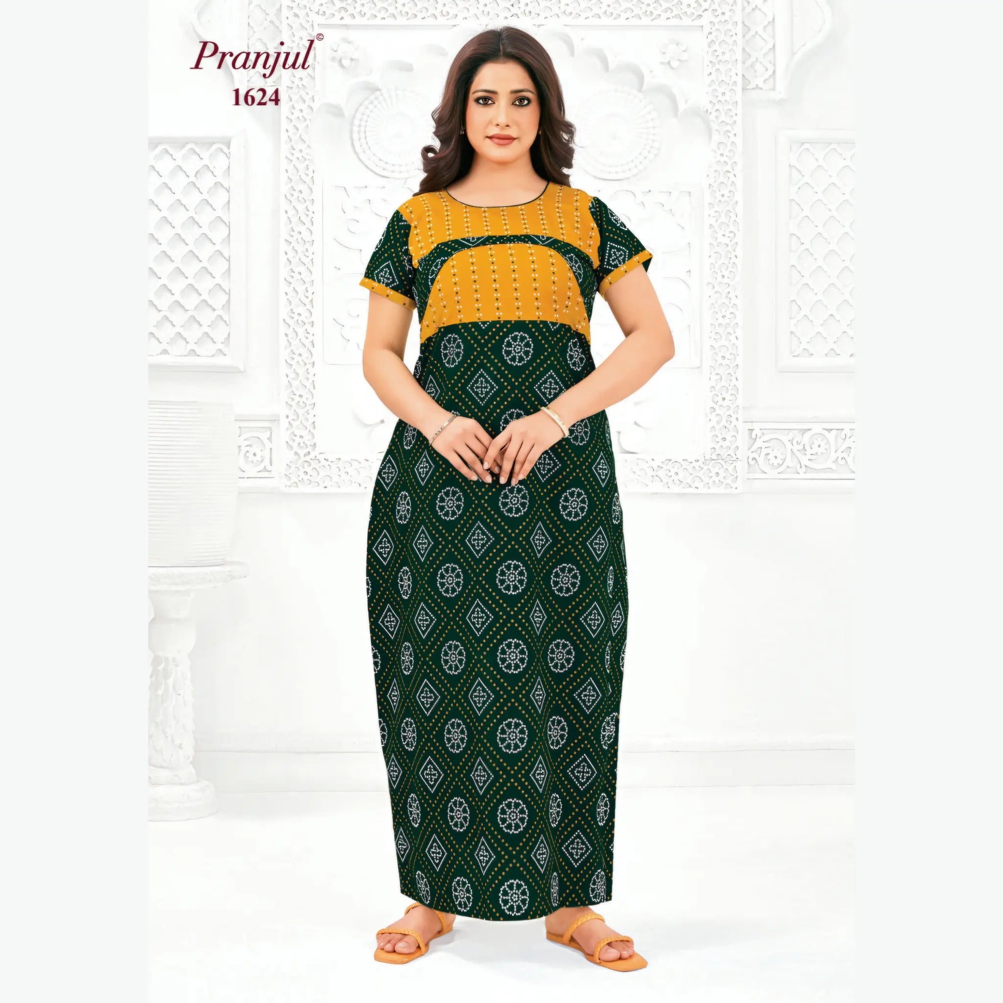 Pranjul Cotton Nighty 1624 Main image