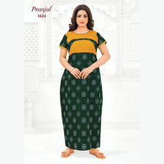 Pranjul Cotton Nighty 1624