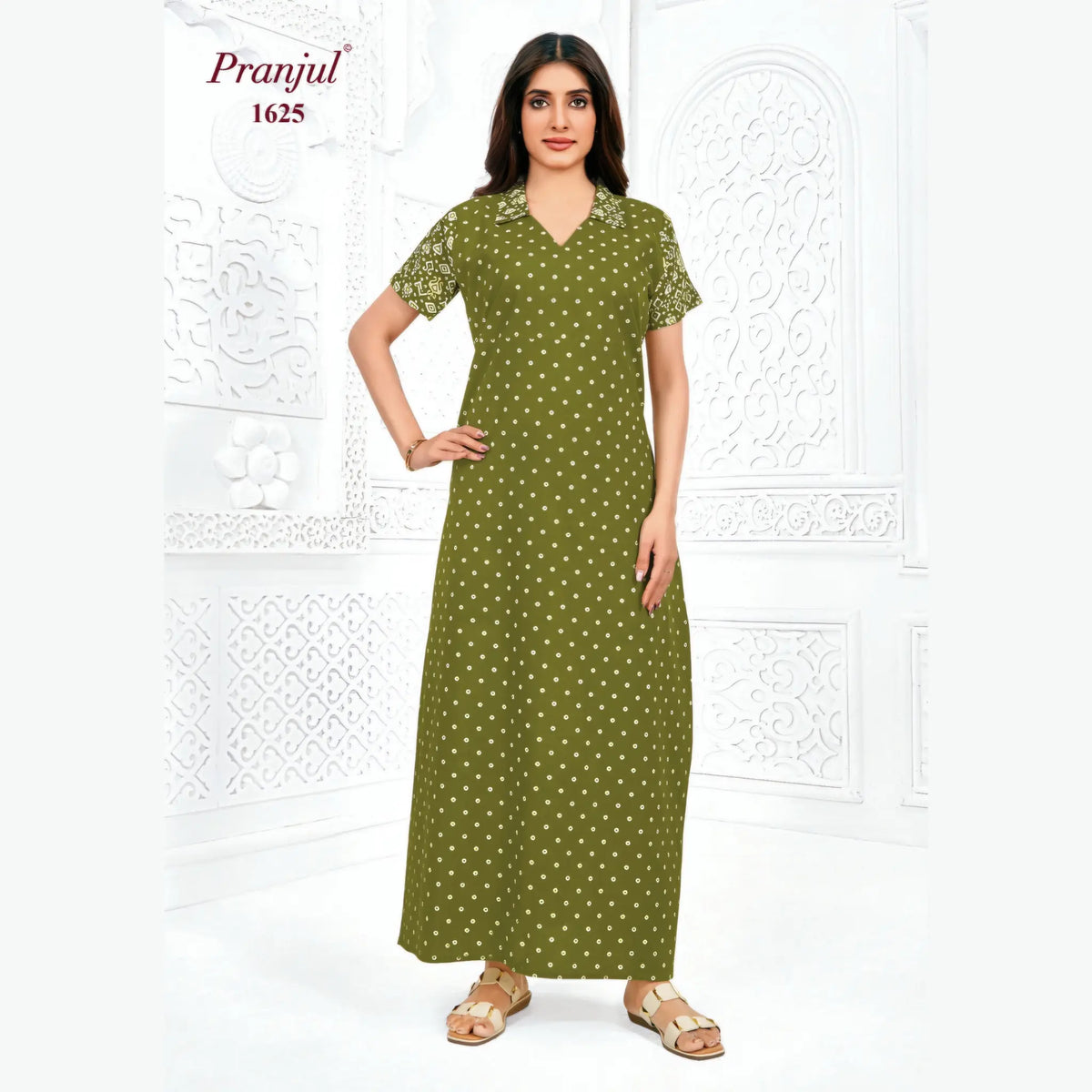 Pranjul Cotton Nighty 1625