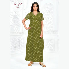 Pranjul Cotton Nighty 1625