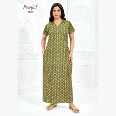 Pranjul Cotton Nighty 1637