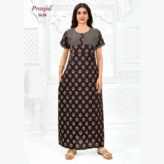 Pranjul Cotton Nighty 1638