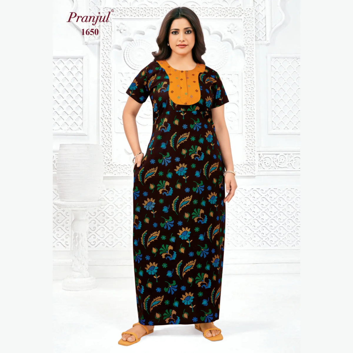 Pranjul Cotton Nighty 1650 Main image