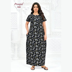Pranjul Cotton Nighty 1666