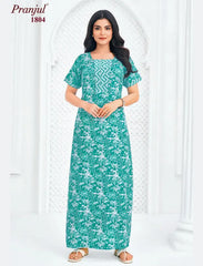 Pranjul Cotton Nighty 1804