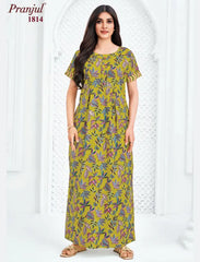 Pranjul Cotton Nighty 1814