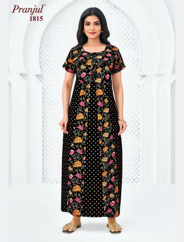 Pranjul Cotton Nighty 1815